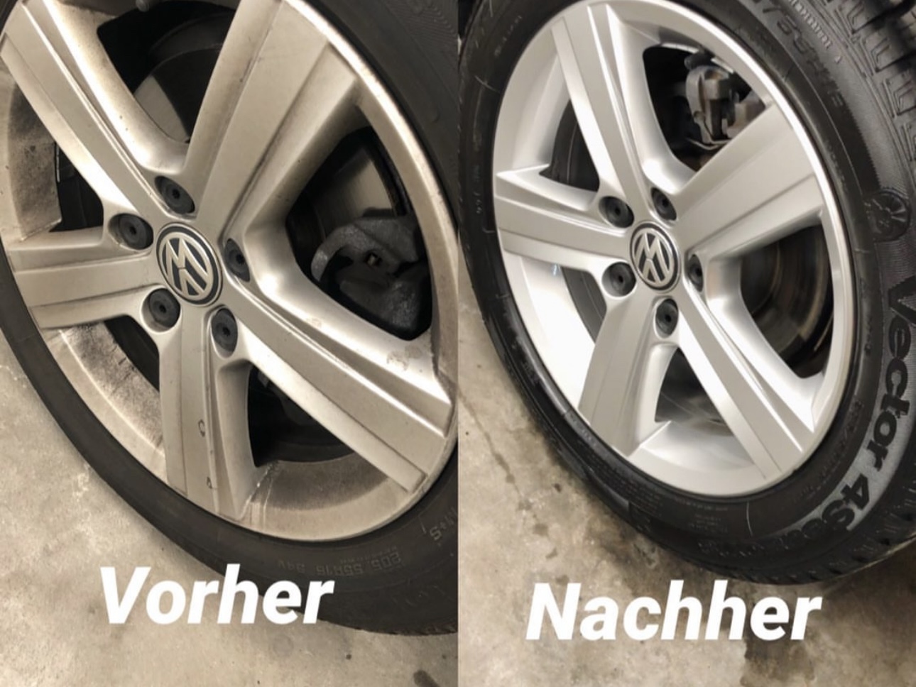 Felgen Detailpflege