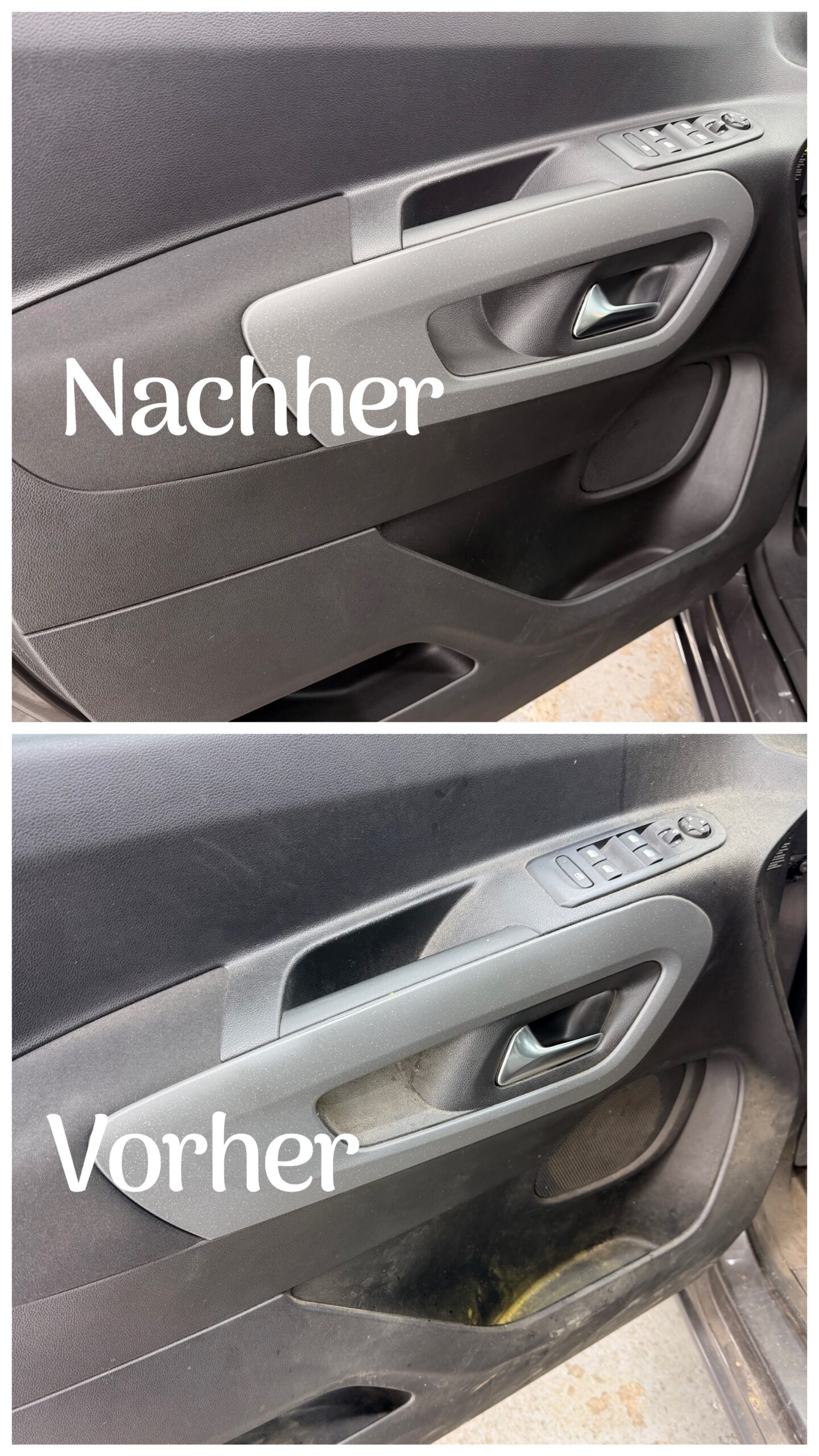Türverkleidung Reinigung