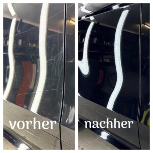 Leasingrückgabe Auto Aufbereitung in Bielefeld – Vorher Nachher Lackaufbereitung und Kratzerentfernung bei Glanz Car